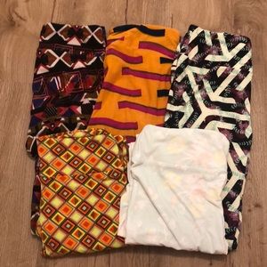 LuLaRoe leggings all one size never worn